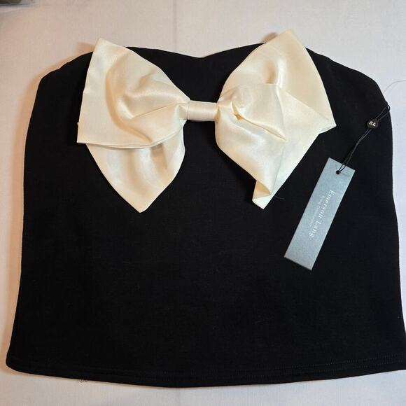 Emerson Lang Tops - NWT Emerson Lang Bow Tube Top